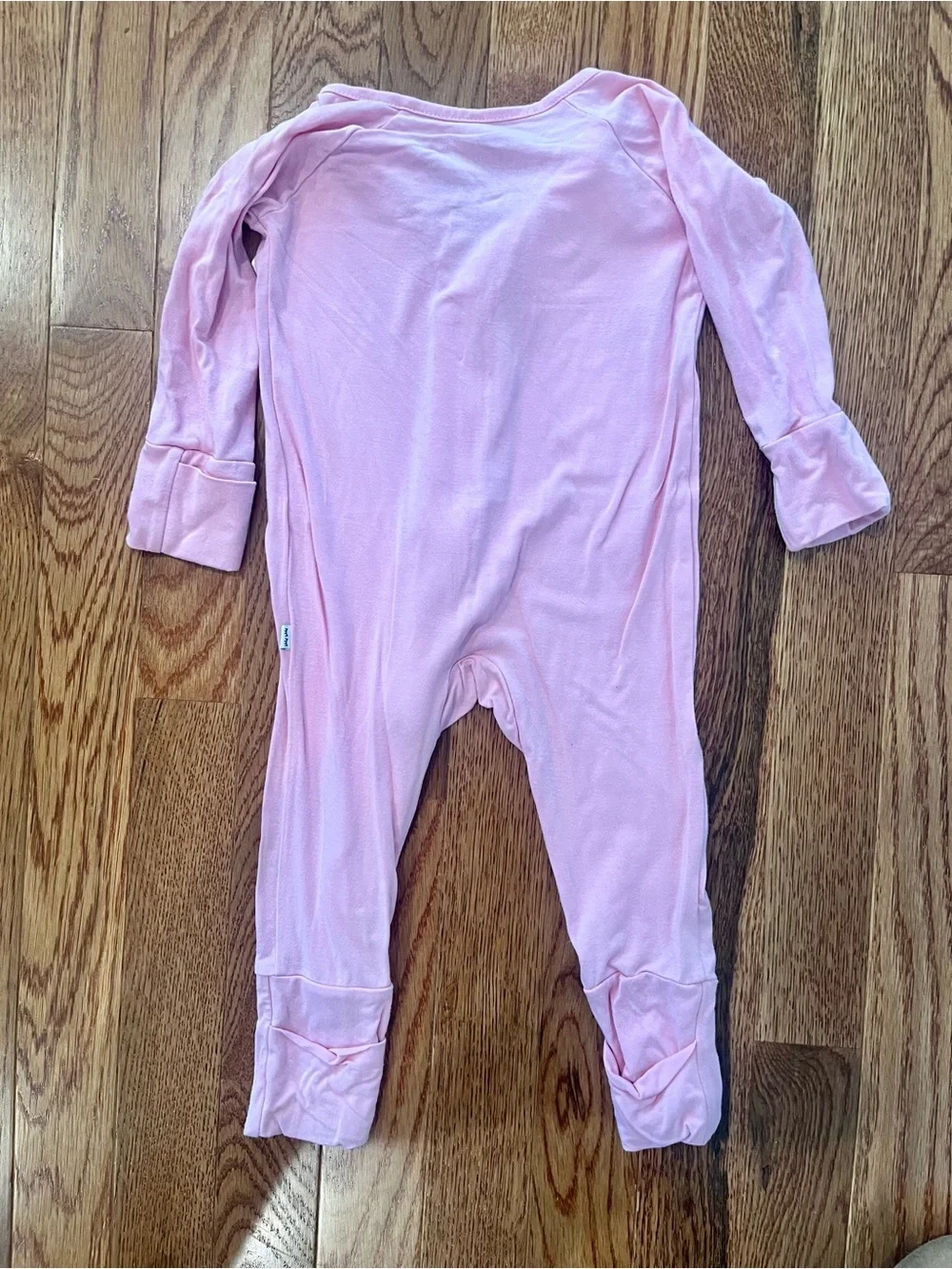 Little Sleepies 3-6 mo Pink Bubblegum Zippy EUC